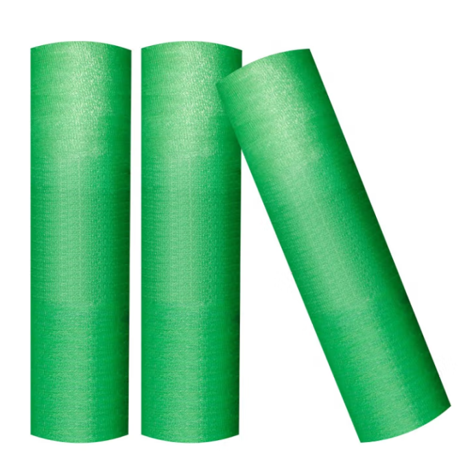 盖土网防尘网建筑工地覆盖绿网绿化网施工绿色黑色盖土盖煤盖沙网 绿色6针8米宽50米长