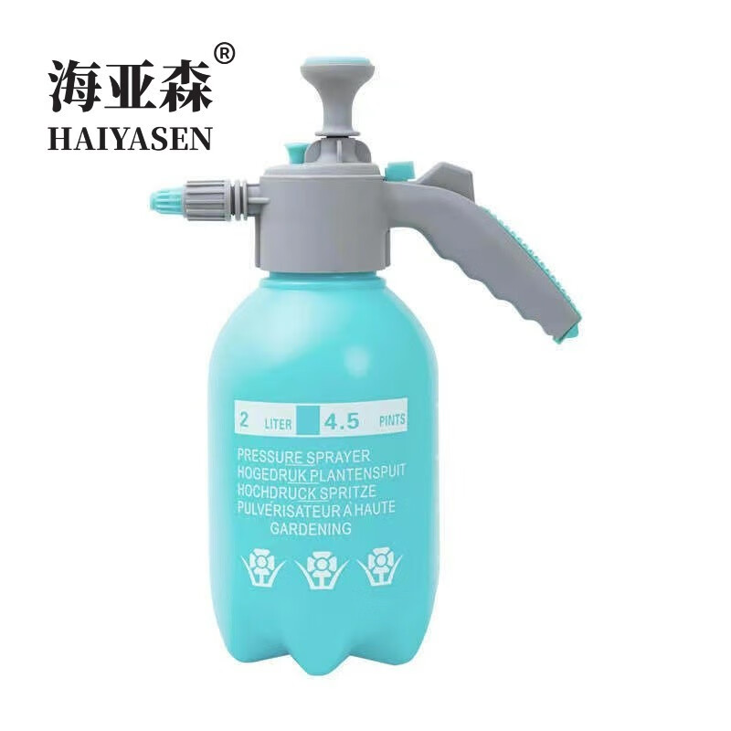 海亚森 TK-4005 2L 升级款气压喷壶 带卡扣泄压阀 喷壶 (计价单位：个) 天蓝色