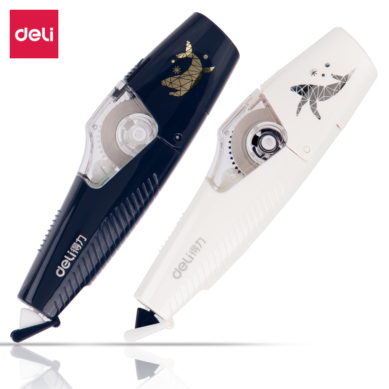 得力 71497 笔型 修正带 5mmx6m 膜带(混)(卡)