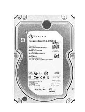 希捷 银河ST6000VX001 企业级机械硬盘 服务器nas存储监控CMR盘 6TB 个