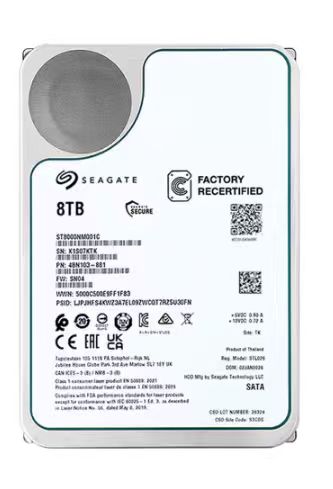 希捷 企业级机械硬盘 服务器nas存储监控CMR盘 8TB 个
